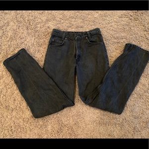 Levi 550 Relaxed Fit  Black Jeans W 28 L 32